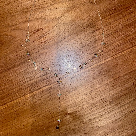 BNWT LOFT long gold necklace - Picture 2 of 12